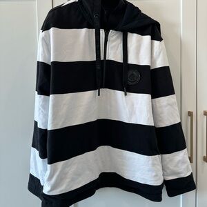 Moose Knuckles Black/white hoodie